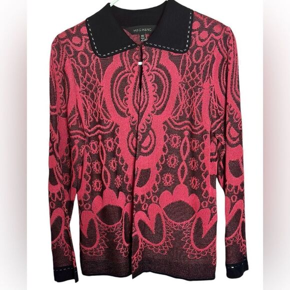 Ming Wang Tulip & Black Jacket NWT - Picture 1 of 5